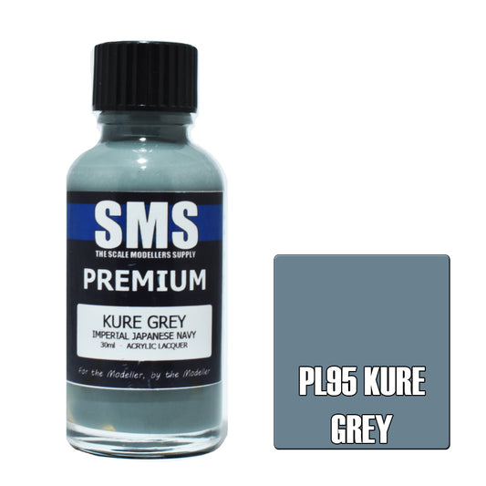 SMS Premium Acrylic Kure Grey (IJN) 30ml