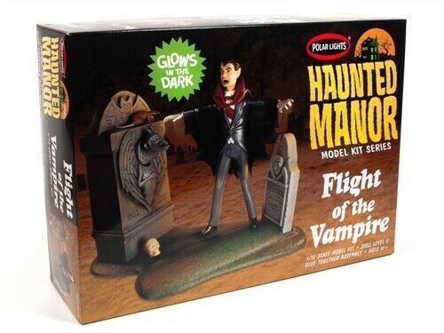 Polar Lights 1/12 Haunted Manor: Flight of the Vampire Plastic Model Kit