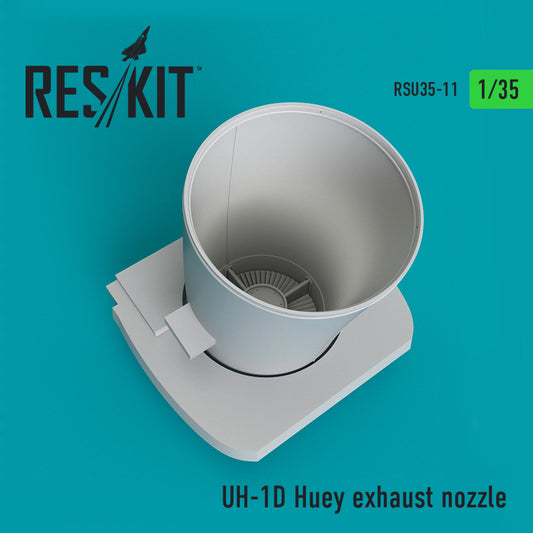 Res/Kit 1:35 UH-1D Huey Exhaust Nozzle