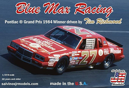 Salvinos J R BMGP1984NW 1/24 Blue Max Racing 1984 2+2 Driven by Tim Richmond Plastic Model Kit