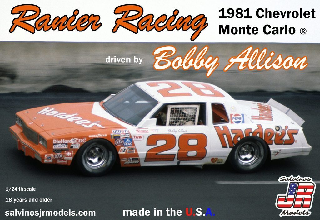 Salvinos J R RRMC1981C 1/24 Ranier Racing 1981 Monte Carlo Driven by Bobby Allison