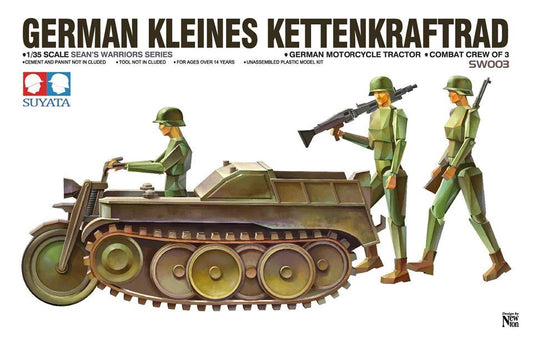 Suyata German Kleines Kettenkraftrad Plastic Model Kit