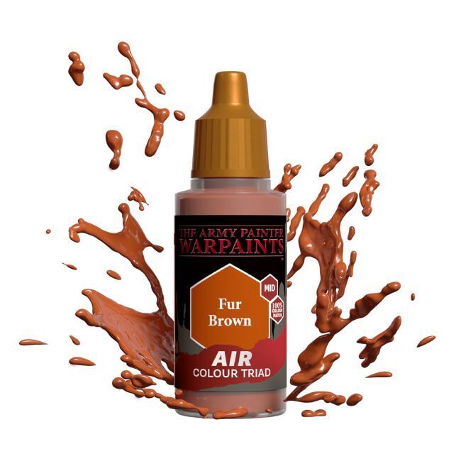 The Army Painter Warpaints Air: Fur Brown - 18ml Acrylic Paint