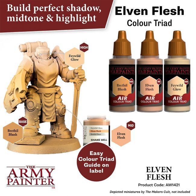 The Army Painter Warpaints Air: Elven Flesh - 18ml Acrylic Paint