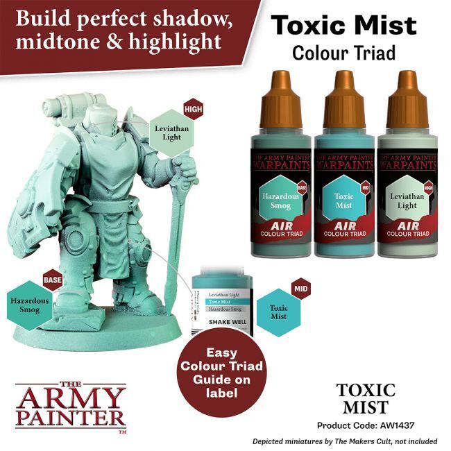 The Army Painter Warpaints Air: Toxic Mist - 18ml Acrylic Paint