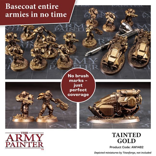 The Army Painter Warpaints Air: Tainted Gold - 18ml Acrylic Paint