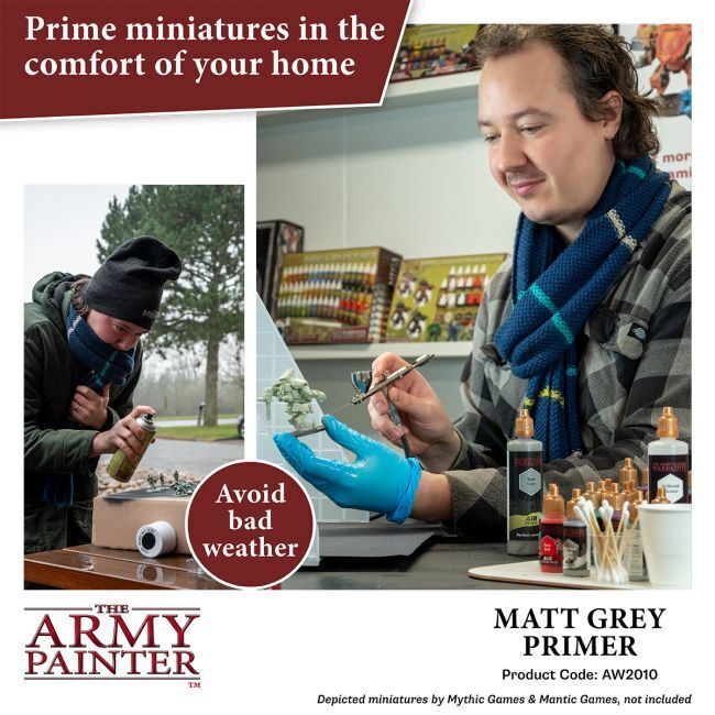 The Army Painter Warpaints Air: Grey Primer 100 ml