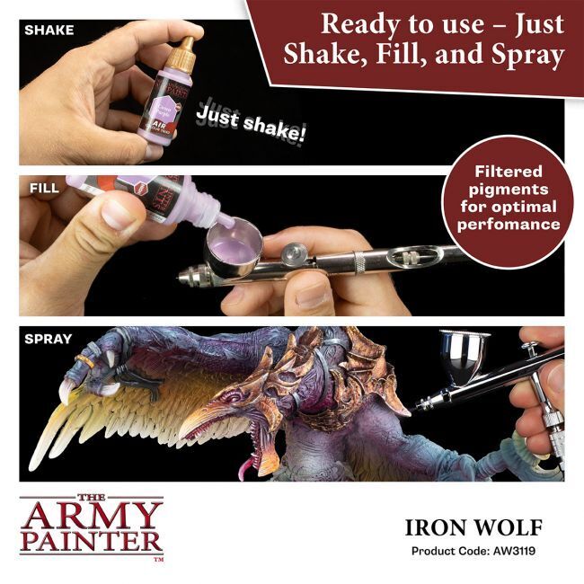 The Army Painter Warpaints Air: Iron Wolf - 18ml Acrylic Paint