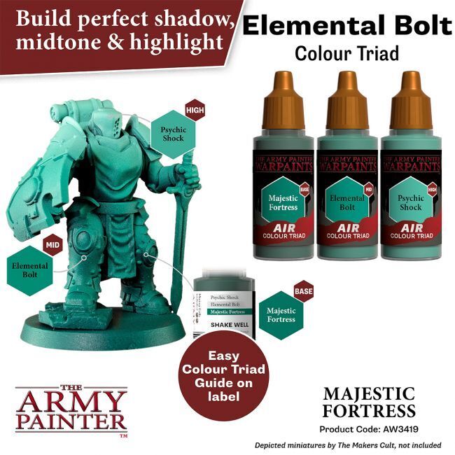 The Army Painter Warpaints Air: Majestic Fortress - 18ml Acrylic Paint