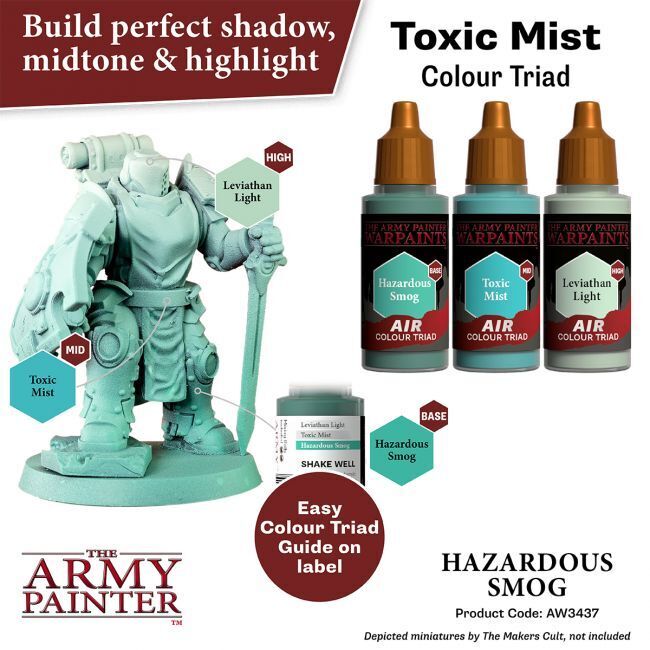 The Army Painter Warpaints Air: Hazardous Smog - 18ml Acrylic Paint