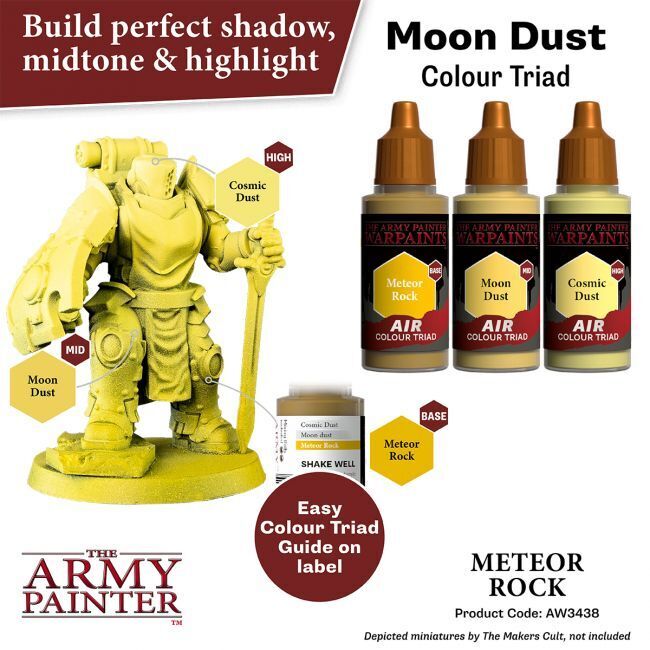 The Army Painter Warpaints Air: Meteor Rock - 18ml Acrylic Paint