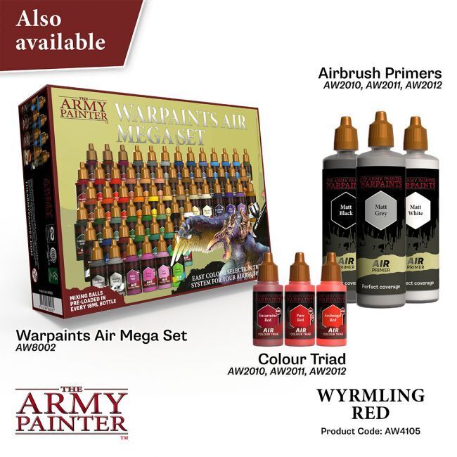 The Army Painter Warpaints Air: Wyrmling Red - 18ml Acrylic Paint