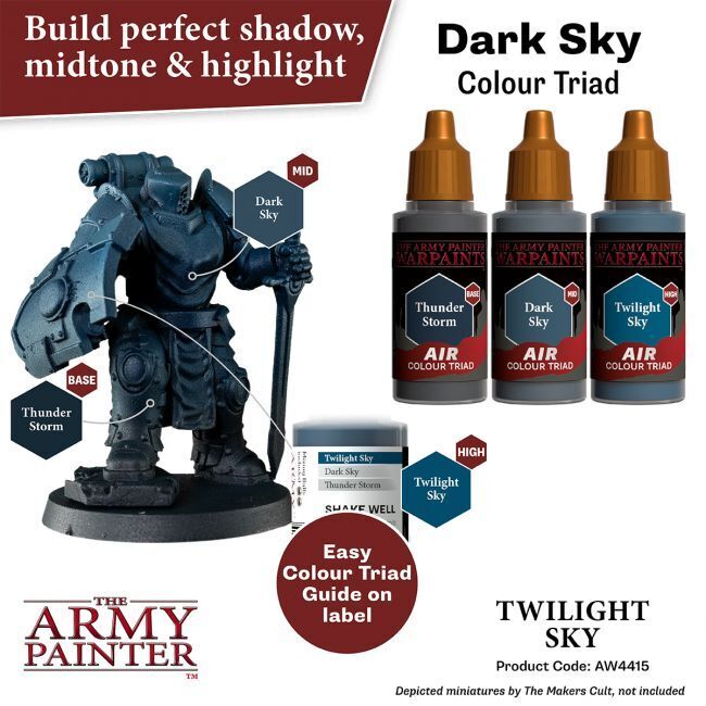 The Army Painter Warpaints Air: Twilight Sky - 18ml Acrylic Paint