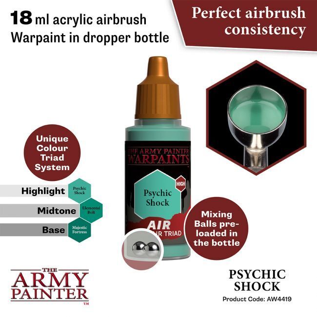 The Army Painter Warpaints Air: Psychic Shock - 18ml Acrylic Paint