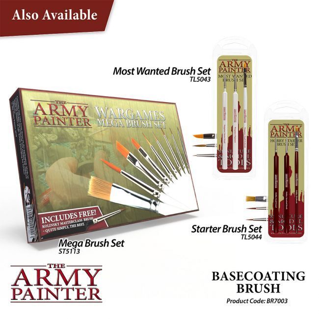 The Army Painter Hobby Brush - Basecoating