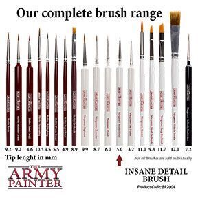 The Army Painter Wargamer Brush - Insane Detail