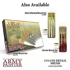 The Army Painter Wargamer Brush - Insane Detail