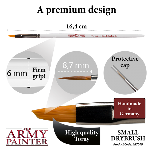 The Army Painter Wargamer Brush - Small Drybrush