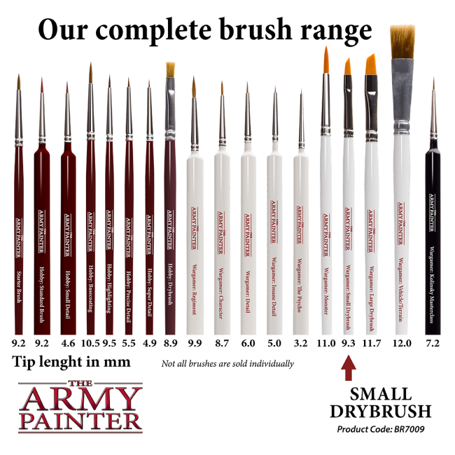 The Army Painter Wargamer Brush - Small Drybrush