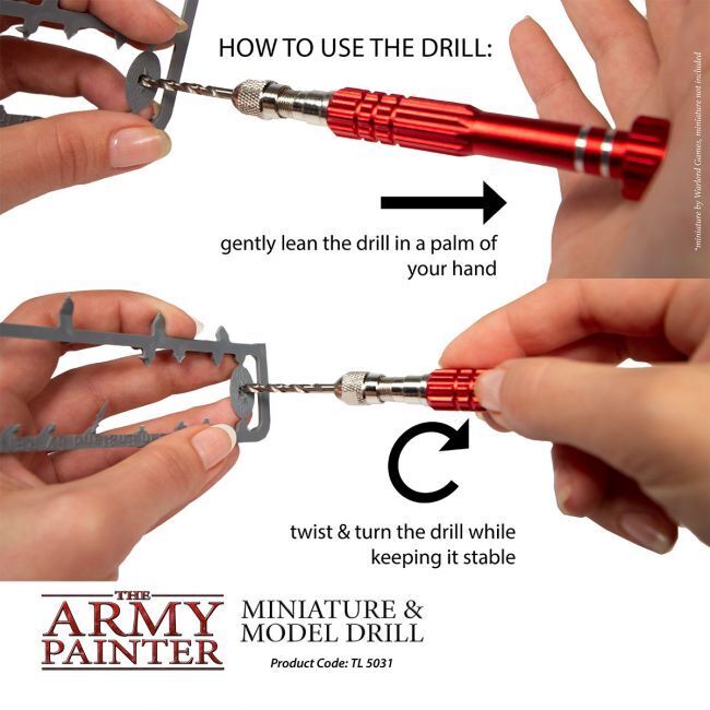 The Army Painter Tools: Miniature and Model Drill