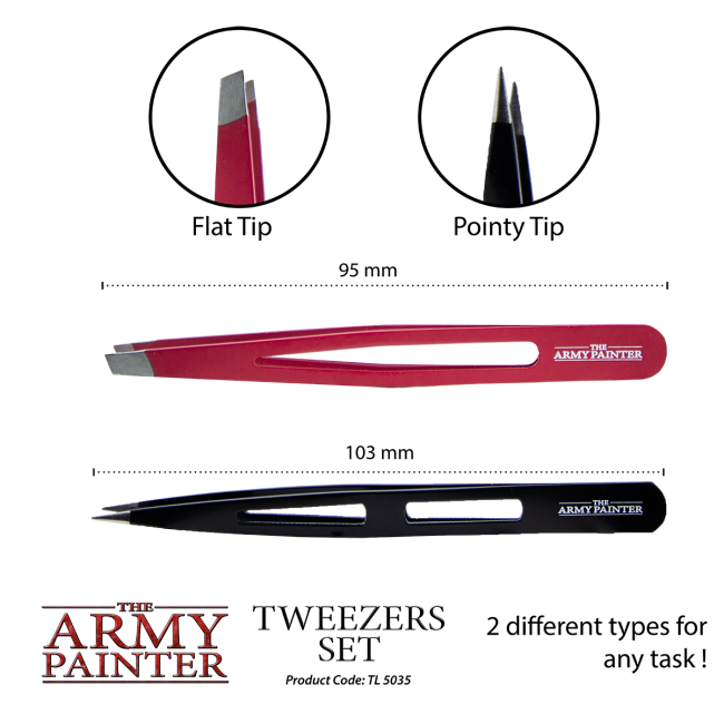 The Army Painter Tools: Tweezers Set