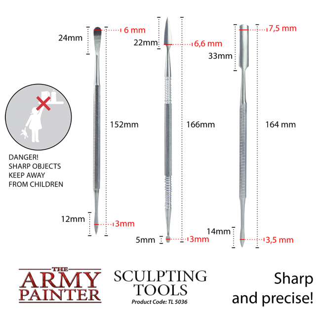 The Army Painter Tools: Sculpting Tools