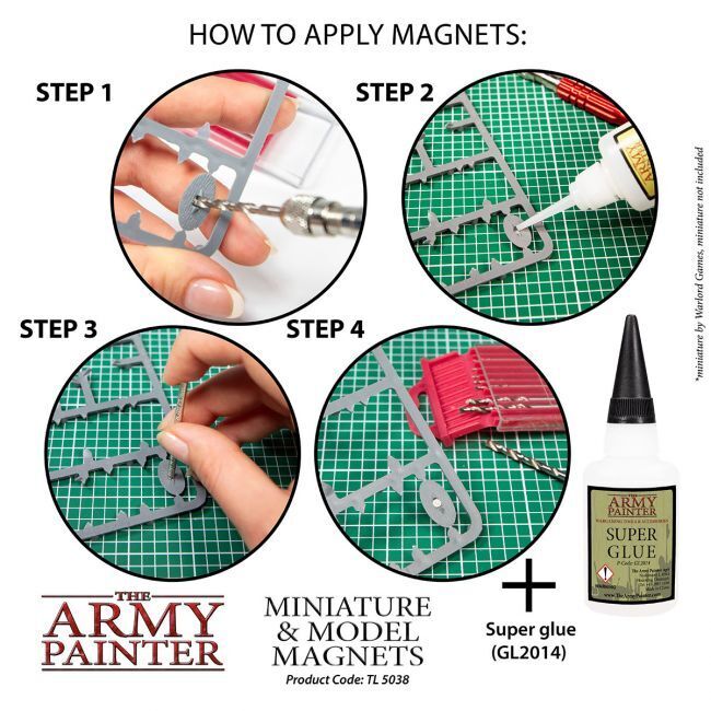 The Army Painter Tools: Miniature and Model Magnets