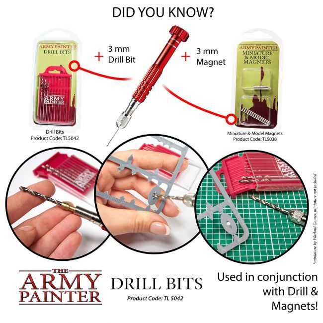 The Army Painter Tools: Drill Bits