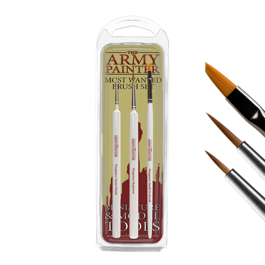 The Army Painter Most Wanted Brush Set