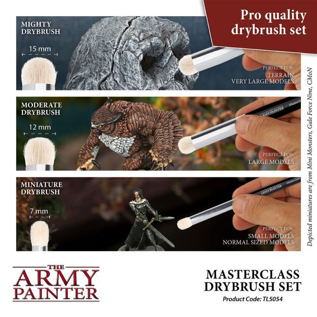The Army Painter Tools: Masterclass Drybrush Set