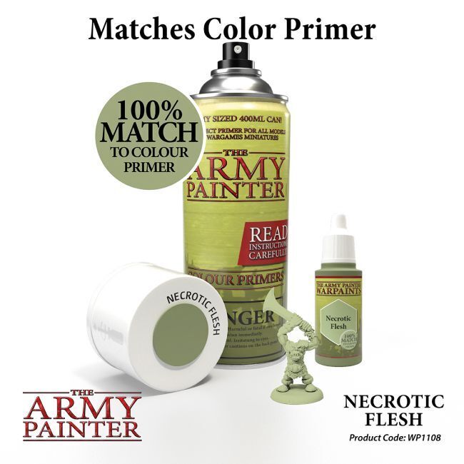 The Army Painter Warpaints: Necrotic Flesh - 18ml Acrylic Paint