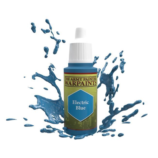 The Army Painter Warpaints: Electric Blue - 18ml Acrylic Paint