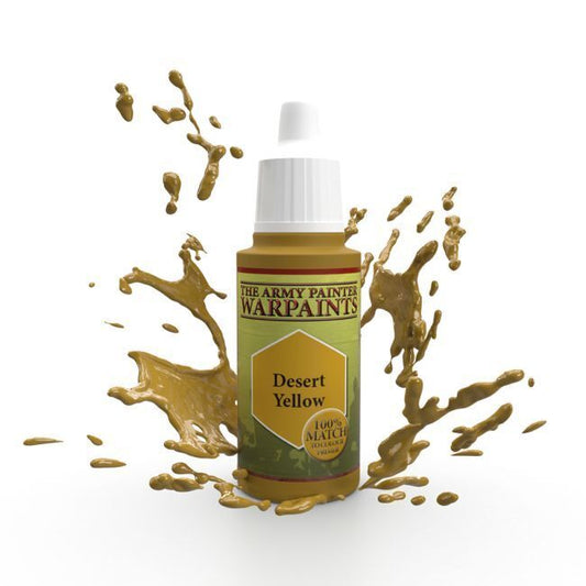 The Army Painter Warpaints: Desert Yellow - 18ml Acrylic Paint