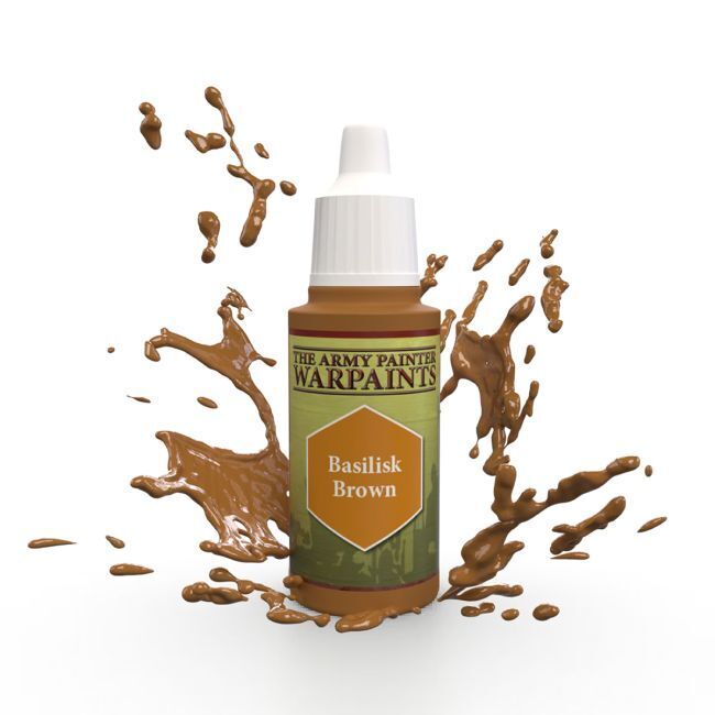 The Army Painter Warpaints: Basilisk Brown - 18ml Acrylic Paint