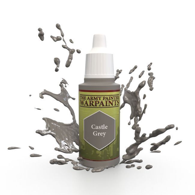 The Army Painter Warpaints: Castle Grey - 18ml Acrylic Paint