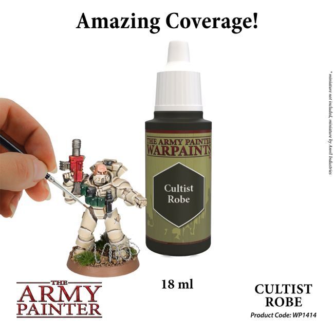 The Army Painter Warpaints: Cultist Robe - 18ml Acrylic Paint