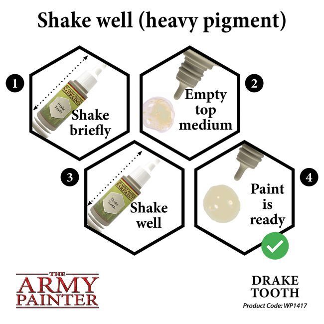 The Army Painter Warpaints: Drake Tooth - 18ml Acrylic Paint