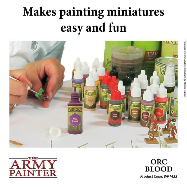 The Army Painter Warpaints: Orc Blood - 18ml Acrylic Paint