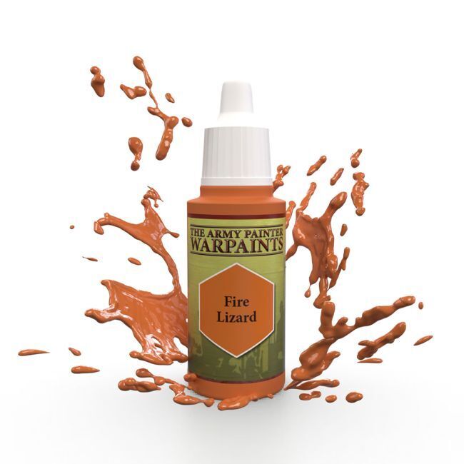 The Army Painter Warpaints: Fire Lizard - 18ml Acrylic Paint