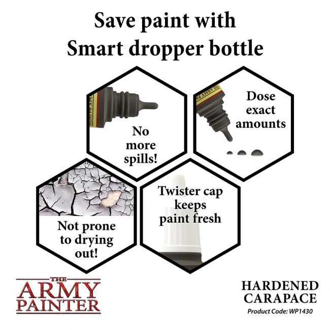 The Army Painter Warpaints: Hardened Carapace - 18ml Acrylic Paint