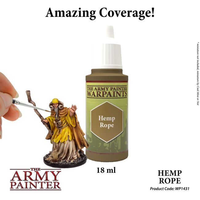 The Army Painter Warpaints: Hemp Rope - 18ml Acrylic Paint