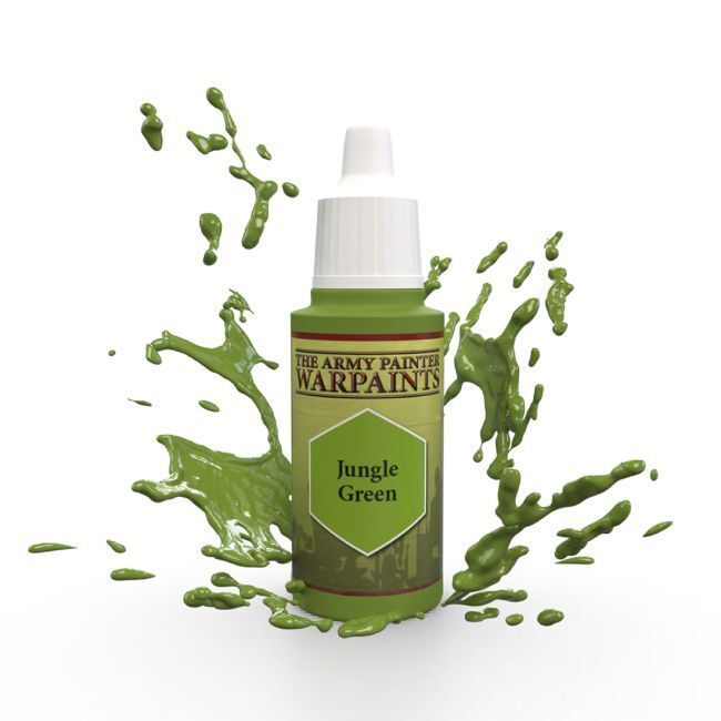 The Army Painter Warpaints: Jungle Green - 18ml Acrylic Paint