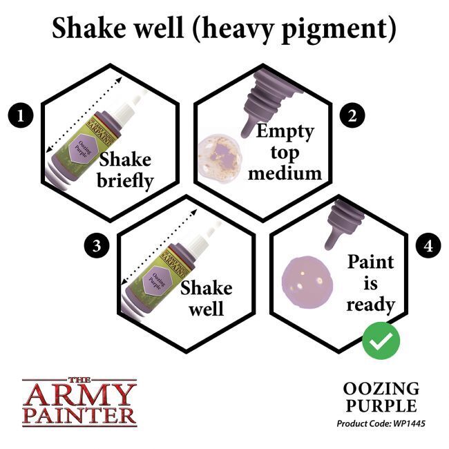 The Army Painter Warpaints: Oozing Purple - 18ml Acrylic Paint