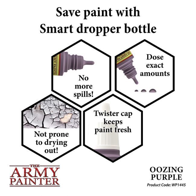 The Army Painter Warpaints: Oozing Purple - 18ml Acrylic Paint