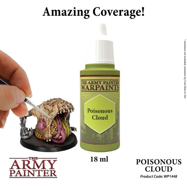 The Army Painter Warpaints: Poisonous Cloud - 18ml Acrylic Paint