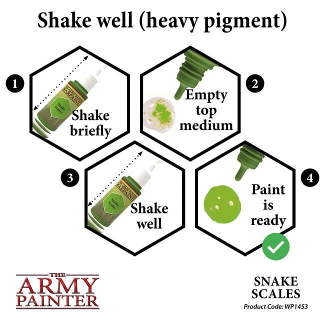 The Army Painter Warpaints: Snake Scales - 18ml Acrylic Paint