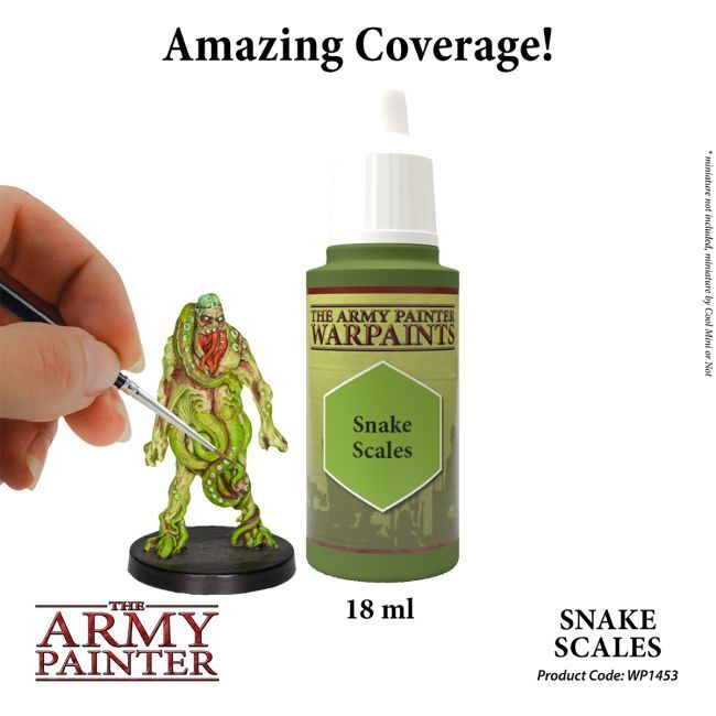 The Army Painter Warpaints: Snake Scales - 18ml Acrylic Paint