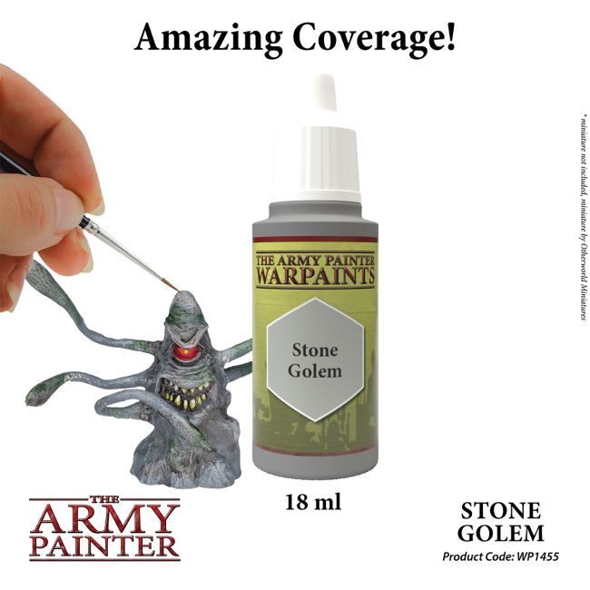 The Army Painter Warpaints: Stone Golem - 18ml Acrylic Paint