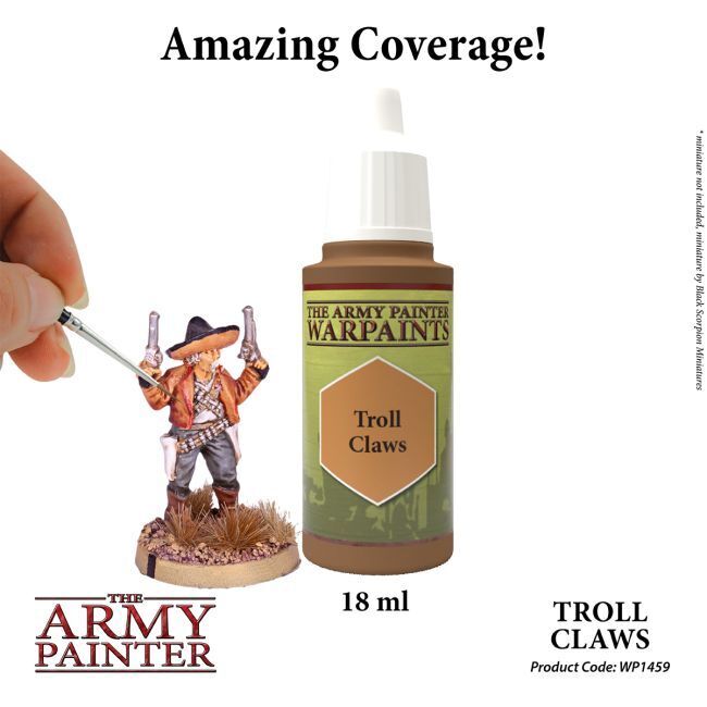 The Army Painter Warpaints: Troll Claws - 18ml Acrylic Paint