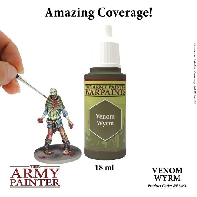 The Army Painter Warpaints: Venom Wyrm - 18ml Acrylic Paint